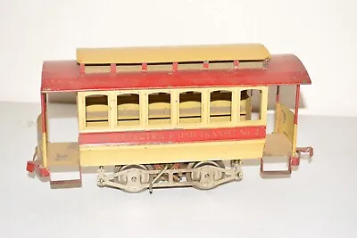 Lionel Prewar Standard Gauge Tin Toy Trolley #2 Beautiful • $5775