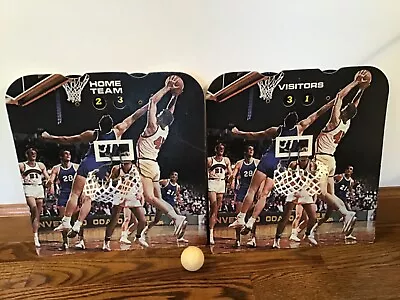 Vtg 1969 Cadaco Basket  Basketball Game Score Back Board Ball Rims Hoop Parts  • $21.99