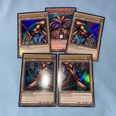 YuGiOh - Exodia The Forbidden One Complete Set - 1st YGLD-ENA17-21 - Ultra Rare • £34.99