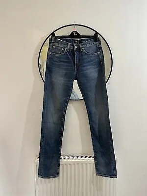 Mens Edwin Jeans Slim Tapered Leg ED-80 W30XL34 Waist 30 Leg 34 Japanese Denim • £10