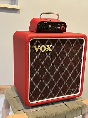 Vox MV50 Brian May RARE  Matching Cab W-8” Blue Alnico Weber Speaker Mint • $685