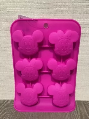 Disney Silicone Cake Chocolate Mold Mickey & Minnie Mouse Daiso Exclusive • £5.77