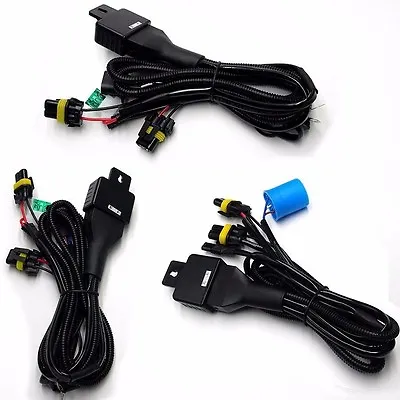 $7.99 • Buy Relay Wiring Harness For Bi-Xenon HID Xenon Kit 9004 9007 H4 H13 9008 HB2 HB5