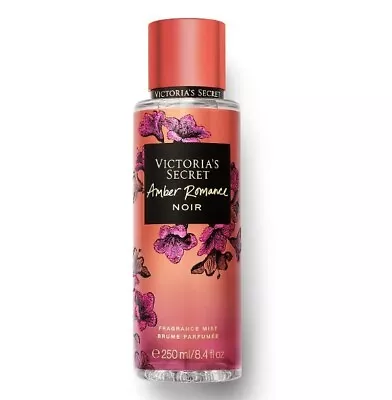 Victoria's Secret Amber Romance Noir Fragrance Body Mist 250ml 8.4 Fl Oz NEW • $19.50