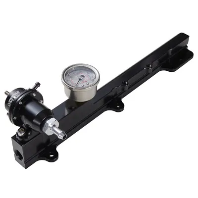 Fuel Pressure Regulator Gauge Rail Line Kit B-Series For B16 B18 B20 Si LS GSR  • $74.72