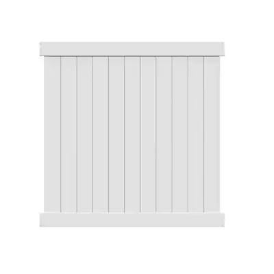 Washington 6 Ft. H X 6 Ft. W Vinyl Fence Panel Kit (Z) • $132.38