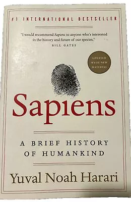 UPDATED W/New Material SAPIENS: A Brief History Of Humankind - Yuval Noah Harari • $22.23