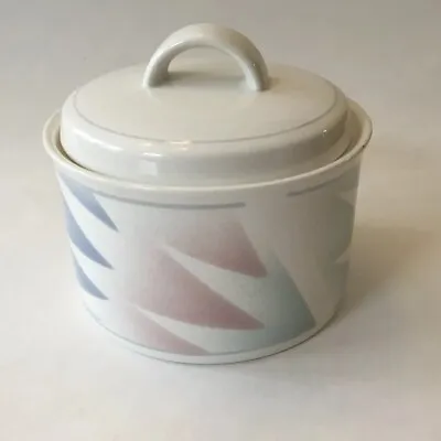 Mikasa Fantazz Sugar Bowl With Lid John Bergen Design 2 5/8” • $14.99