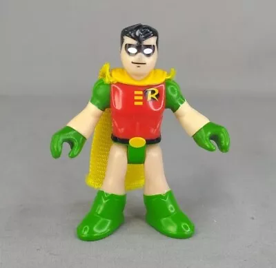 Imaginext Justice League DC Super Friends Action Figure Boywonder ROBIN • £2