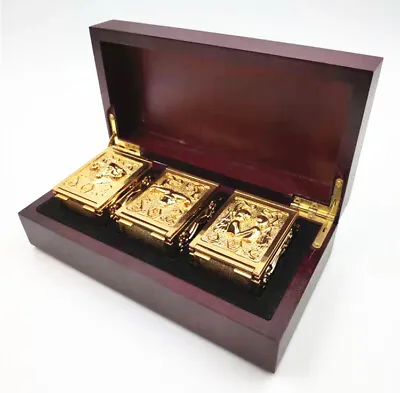 Saint Seiya Myth Cloth 6 Gold Pandora 2 Boxes Set With Magnet And Strap • $187.99