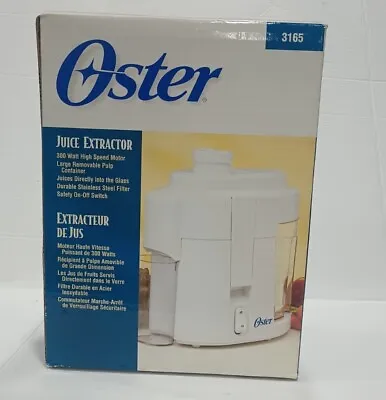 Oster Juice Extractor 300 Watt Model 3165 NIB ~ Open Box ~ Unused $30 • $30