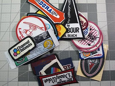 Vtg 1970s-1990s Surf Surfboard Patch - Surf Companies • $60
