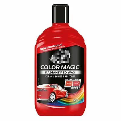 Liquid Car Wax Auto Detailing Polish Clean Restores Shine Coating Color Magic • $22.99