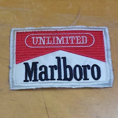 Vintage Marlboro Unlimited Cloth Patch Badge Embroidered Patch • $15