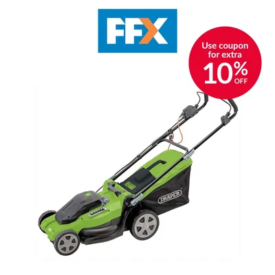 £99.95 • Buy Draper 20535 GLM1600  240V Lawn Mower Garden 1600W Grass Cutting Lawnmower 