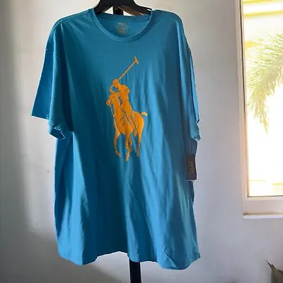 NWT Polo Ralph Lauren Men's T-Shirt  XXL XS M Classic-Fit Big Pony • $20