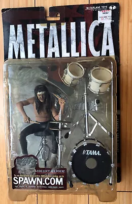 McFarlane Toys Metallica Harvesters Of Sorrow Lars Ulrich Action Figure 2001 • $45