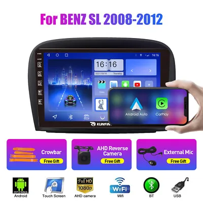 9  For Mercedes Benz SL R230 SL350 SL500 Android 12 Car Stereo Radio GPS 2+32GB • $124.98