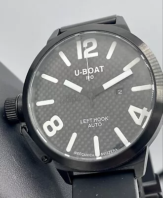 £1626.51 • Buy U-BOAT Classico 53 Black PVD Stainless Steel Swiss ETA Automatic 53mm Complete