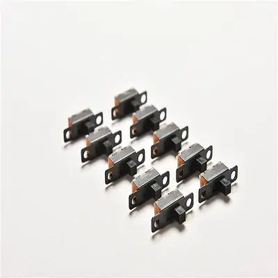 NEW 20pcs 5V 0.3A Black Mini Size SPDT Slide Switch On-Off 3-Pin PCB F.sh6 • $4