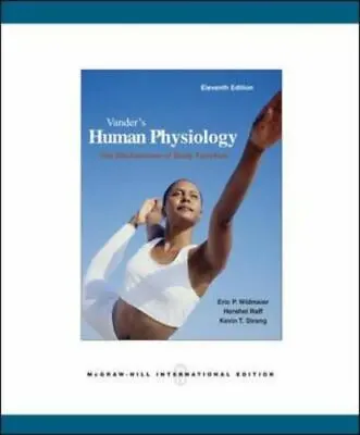 Vander's Human Physiology : The Mechanisms Of Body Function By Eric P. Widmaier • $10