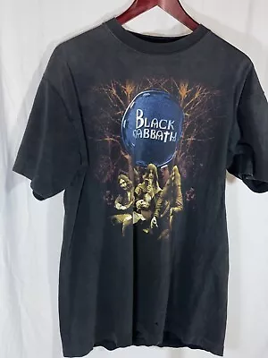 Vintage Black Sabbath Ozzy Shirt 1999 Reunion Tour L New Years Eve Phoenix Read! • $59.99