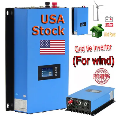 2000W Grid Tie Wind Power Inverter Controller For Wind Turbine With WIFI • $485