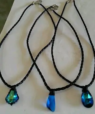 Full Set Of H20 Just Add Water Necklaces (cleo Bella Rikki) Swarvoski Crystal • $36.98