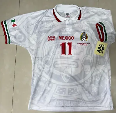 BLANCO MEXICO 98  Size XXL SHIRT ABA SPORT NEW WITH TAGS • $185