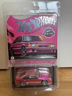 2024 Hot Wheels RLC Exclusive Pink Edition 1993 Ford Mustang Cobra R HWF29 • $50