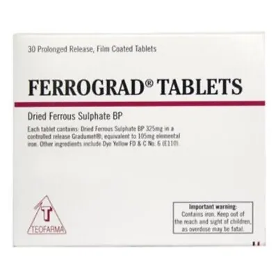 Ferrograd Tablets - 30 • £7.49