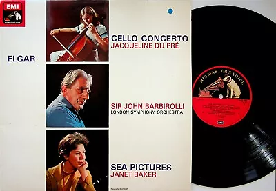 £13.87 • Buy ASD 655 STEREO-JACQUELINE DU PRE- Elgar Cello Concerto/Sea Pic LP NmBarbirolli