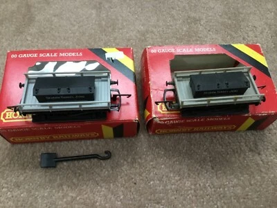 £18.95 • Buy Rake Of 2 Hornby R208 Shunters Wagon Rolling Stock OO Gauge  Boxed # 49