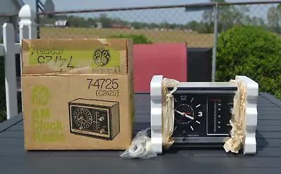 Vintage General Electric Am Clock Radio 7-4725 Singapore • $25