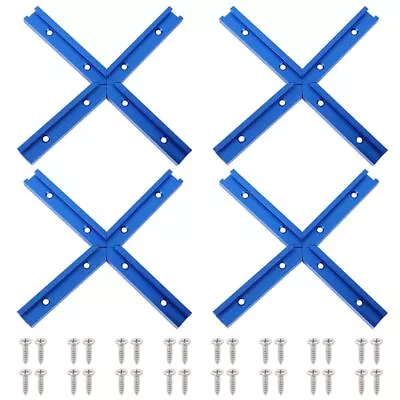 T Track Intersection Kit Universal 3'' With Predrilled Mounting Holes 4 Sets • $33.99