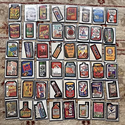 Topps 1970 Wacky Packages Stickers Lot 3 • $8