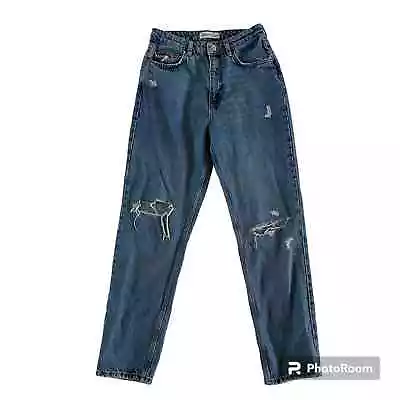 Zara 90’s Baggy Mom Fit Jeans Women’s Size 6 • £19.30