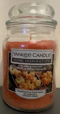 Yankee Candle - Pumpkin Harvest 538g Jar - Home Inspiration Scented - Brand New • £16.99