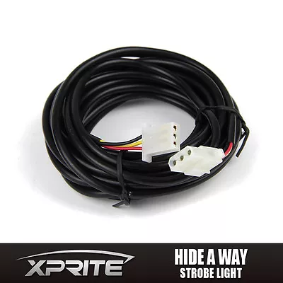 $9.99 • Buy Hide-A-Way 3M Replacement Wire Cable For HID & LED Bulbs Warning Strobe Lights