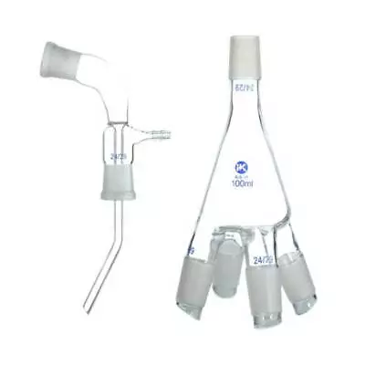 Lab Glassware 14#-29# Rotary Vacuum Receiver For Distillation Set Ca • $53.70
