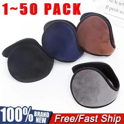 Ear Muffs Winter Ear Warmers Fleece Earwarmer Men Women Behind The Head Band Lot • $3.99