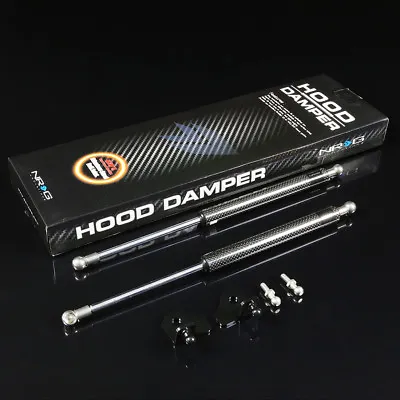 Nrg Stainless Steel Oil Filled Hood Damper For 05-07 Mazda 6 Gg Mzr Carbon Fiber • $176