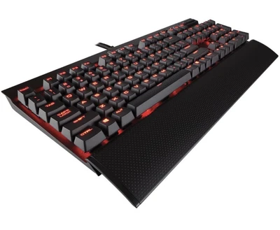 $120 • Buy Corsair K70 Lux Red LED Wrist Rest Mechanical Gaming Keyboard