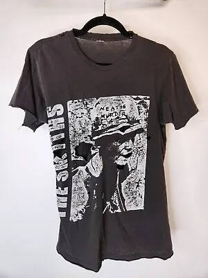 Vintage The Smiths Meat Is Murder Tshirt Black Trashed Destroyed Frayed Cut Xs S • $248