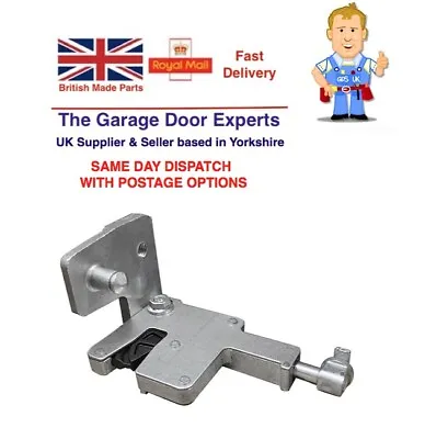 Hormann Garage Door Side Lock Latch Catch Retractable Lock Bar Handle Garador • £37.95