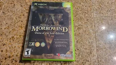Elder Scrolls III: Morrowind Game Of The Year Edition (Xbox) • $29.99