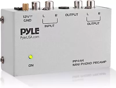 Pyle Phono Turntable Preamp - Mini Electronic Audio Stereo Phonograph...  • $27.95