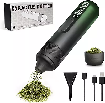 K1 Electric Herb Grinder Battery Powered Automatic Portable Kitchen Spice Mill.. • $42.99