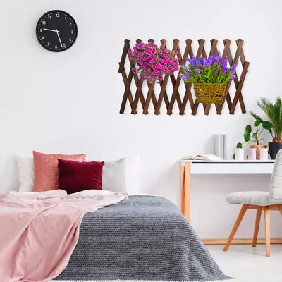 Indoor Wood Lattice Frame Planter With Hanging Trellis-RO • £21.69