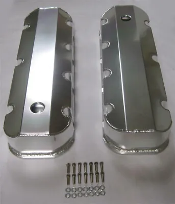 Big Block Chevy BBC 396 427 454 502 FABRICATED Aluminum Valve Covers TALL Bolts • $110.87